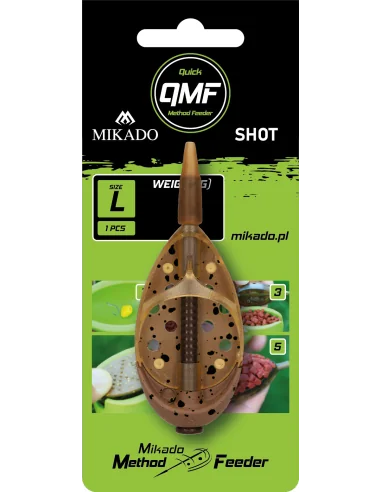 MIKADO- METODO FEEDER SHOT Q.M.F. SYSTEM L - 40g