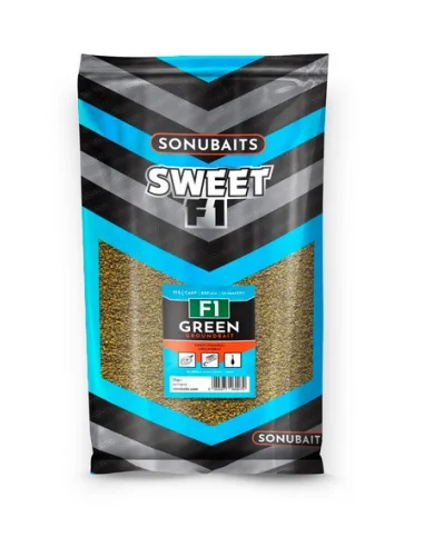 Sonubaits Sweet - F1 Green 2 kg di esche a terra