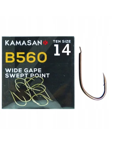 Kamasan B560 Ganci a spillo a larga apertura - misura 14