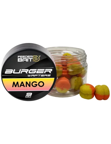 Feeder Bait Burger Wafters 9mm - Mango
