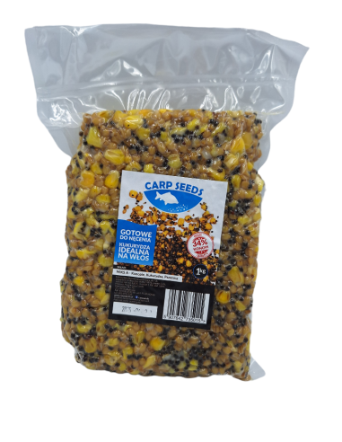 Cereali Pronti SEMI DI CARPA Canapa, Mais, Frumento 1kg