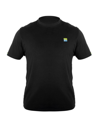 Koszulka Preston Lightweight Black T-Shirt -Medium