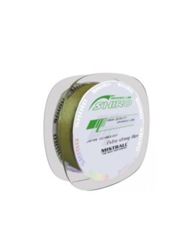 MISTRALL SHIRO X4 VERDE 10M 0,15 MM