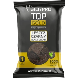 ZANĘTA TOP GOLD LESZCZ CZARNY MatchPro 1kg MatchPRO - 1