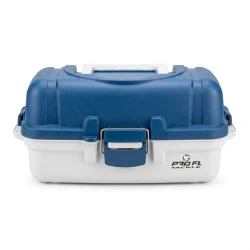 SKRZYNKA WĘDKARSKA NA AKCESORIA 2 SZUFLADY ŚREDNIA 36X20X18,5  - 1 2