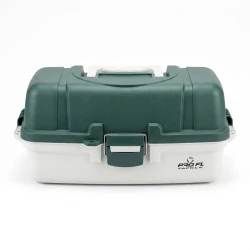 SKRZYNKA WĘDKARSKA NA AKCESORIA 3 SZUFLADY DUŻA 44X24X20  - 1 2