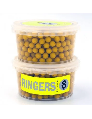 Billette di gamberetti gialli Shellfish di Kulki Ringers da 8 mm.
