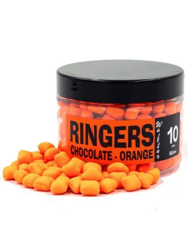 Ringers Wafters Orange Chocolate Thins 10mm Anelli Wafters Sottili all'Arancia al Cioccolato 10mm