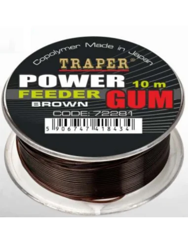 Alimentatore Gum TRAPER Power Brown 1,0 mm