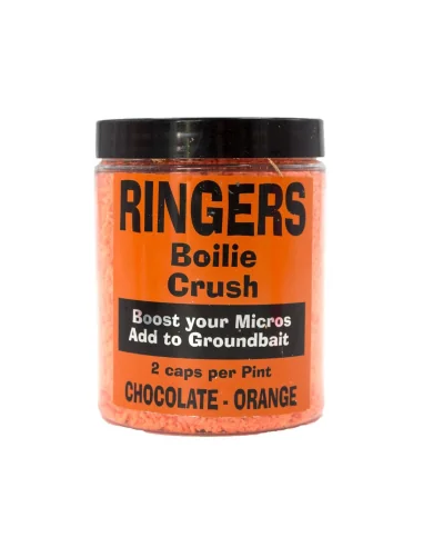 Ringers Boilie Crush OrangeSminuzzato di boilies Ringers all'arancia