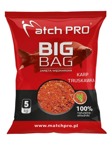 Groundbait MATCHPRO Big Bag KARP Strawberry 5kg